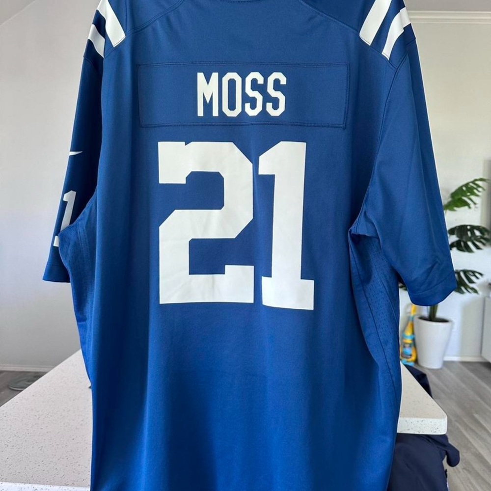 Zack Moss Indianapolis Colts Nike Game Player Jersey - Royal